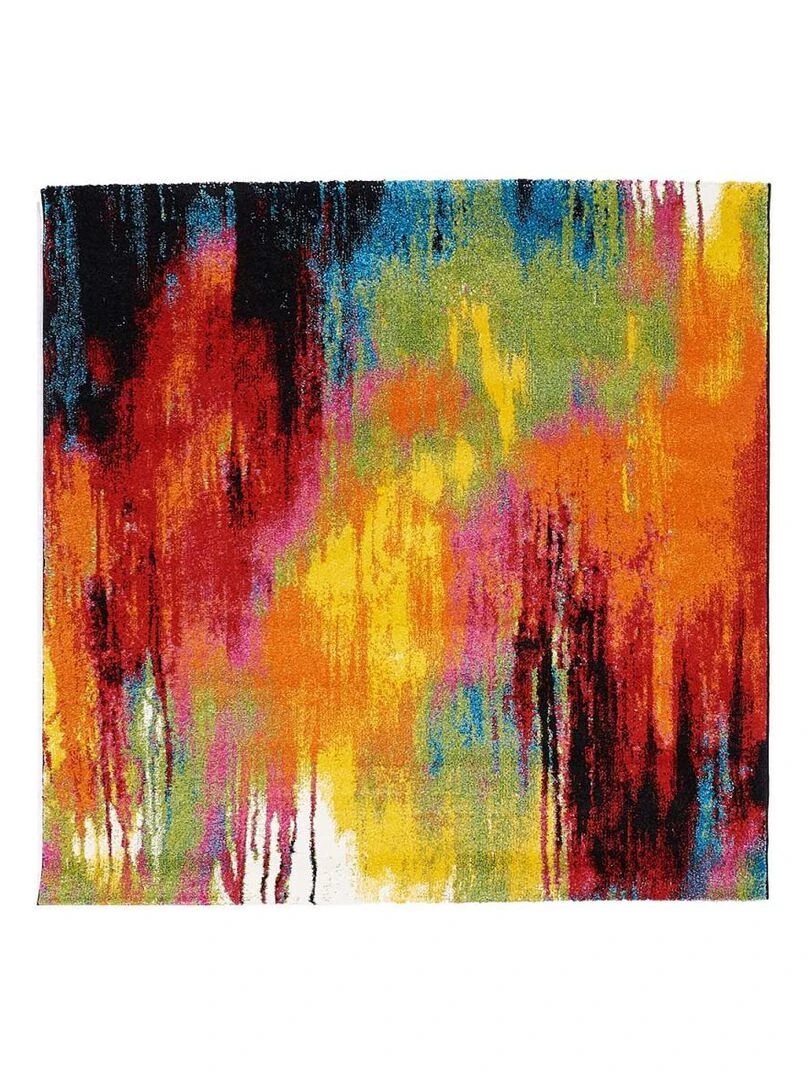 Tapis carre BELOR 1 OEKO TEX® Multicolore