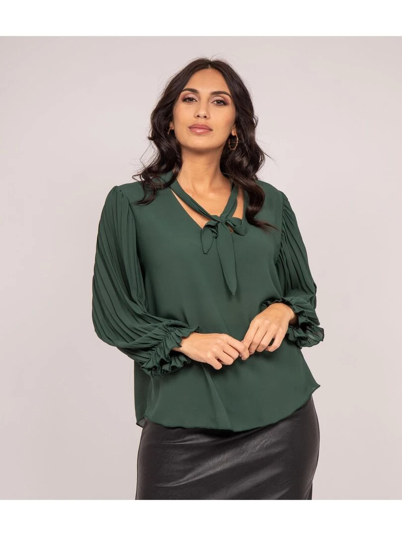 Blouse fluide FUGGIA Vert