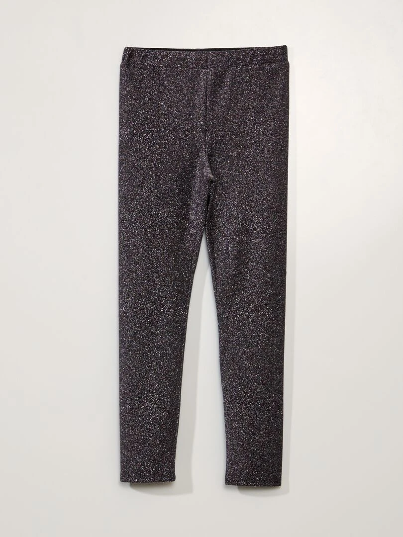 Legging long à paillettes Multicolor