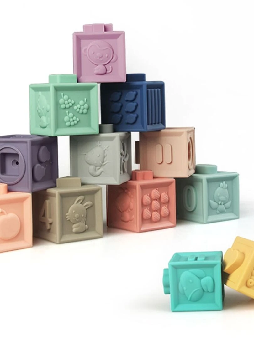 Mes premiers cubes éducatifs (12 pièces) N/A