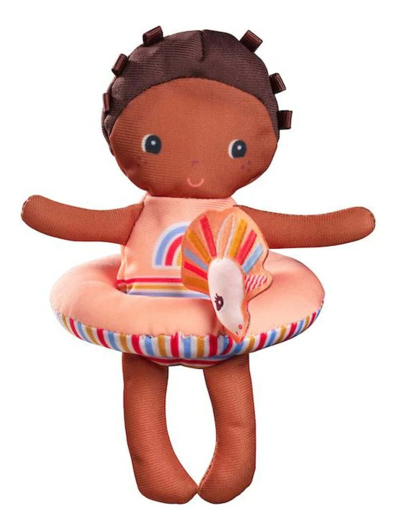 Poupée de bain Léna (18 cm) Marron