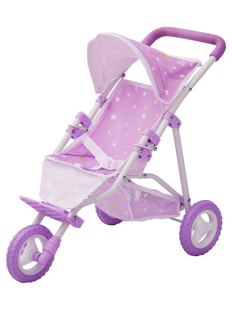 Poussette pour poupée poupon baigneur de 40 cm Le Monde d'Olivia OL 00006   N/A