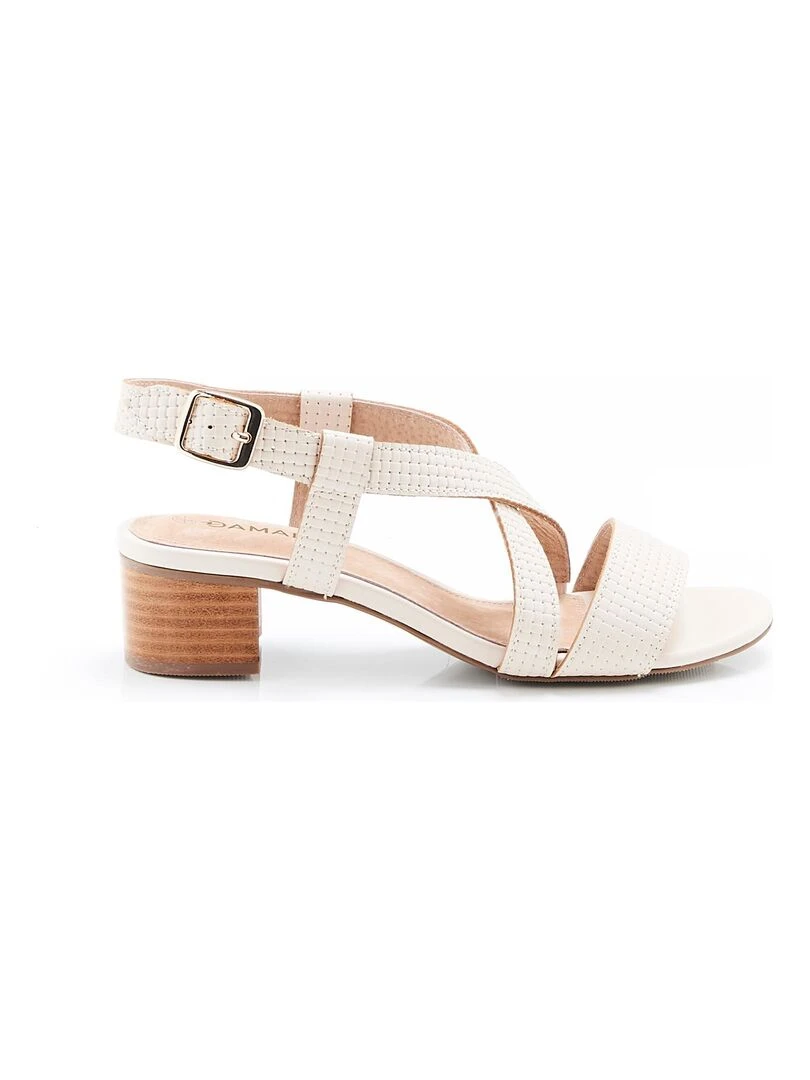 Sandales à talon   Damart   Beige