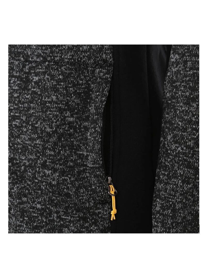 Blouson polaire homme CALASKA   VENT DU CAP   gris anthracite