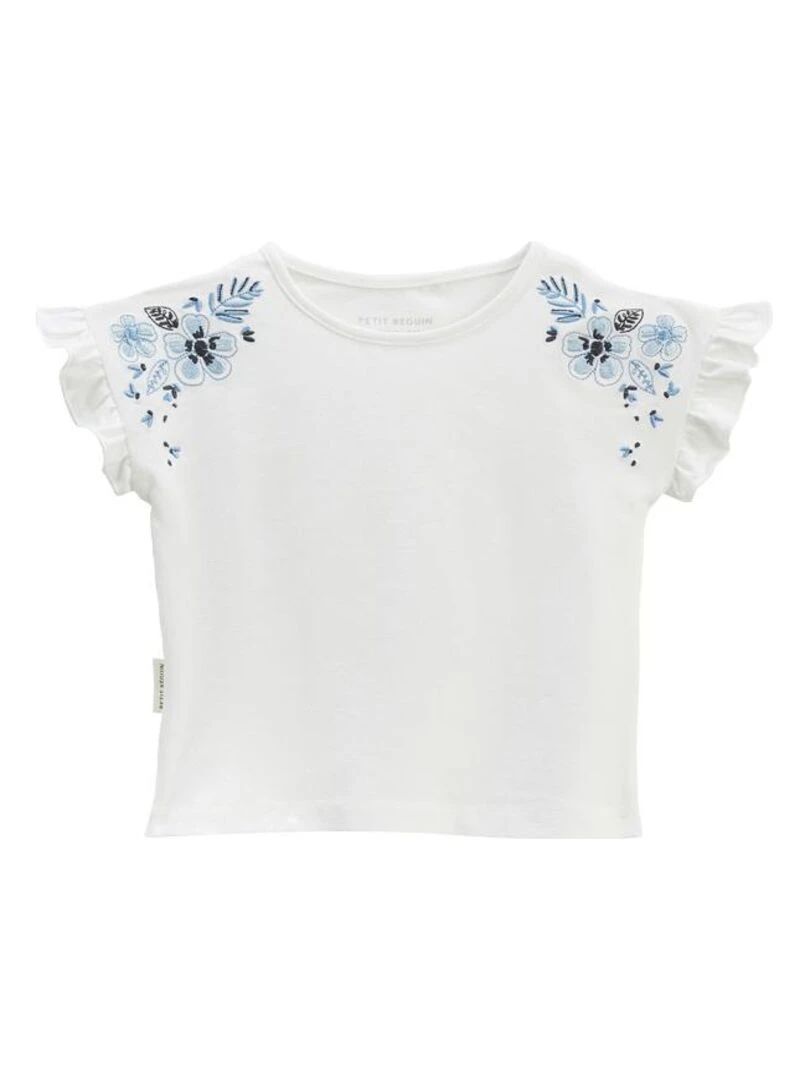 T shirt enfant Hélénie Ecru