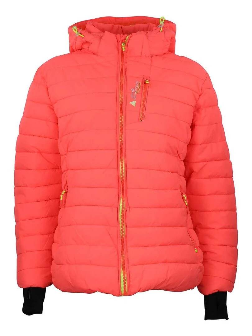 Doudoune de ski femme APTIS PEAK MOUNTAIN Orange corail