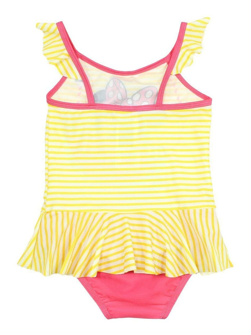 Disney Maillot De Bain fille imprimé Minnie Jaune