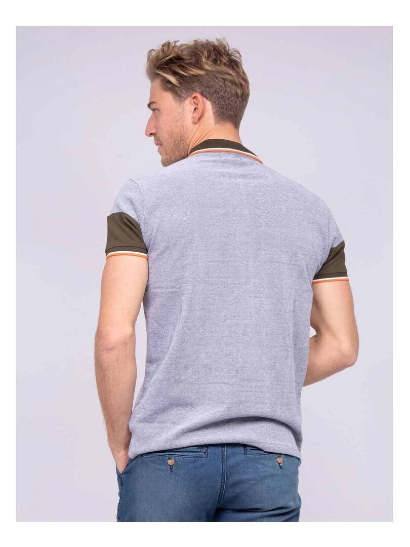 Polo pur coton PECOLO Kaki