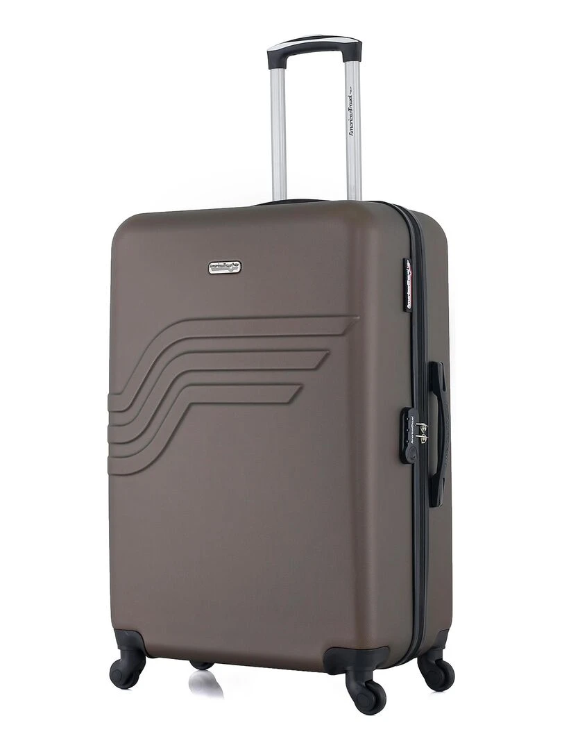 AMERICAN TRAVEL   SET DE 4 QUEENS M   Marron