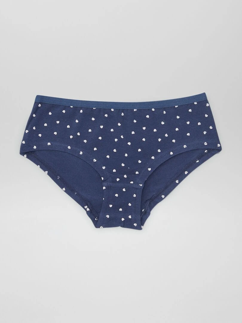 Lot de shorties Rose/bleu marine