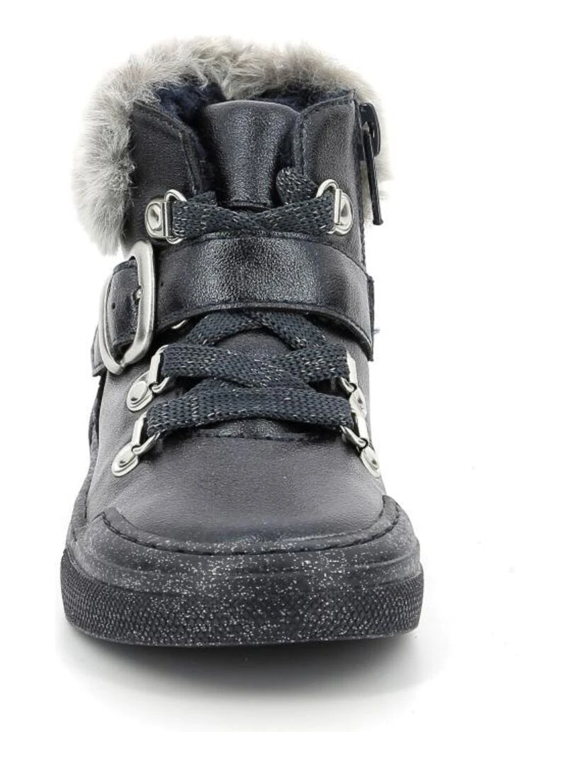 Boots Synthetique Arisnow   Bleu marine