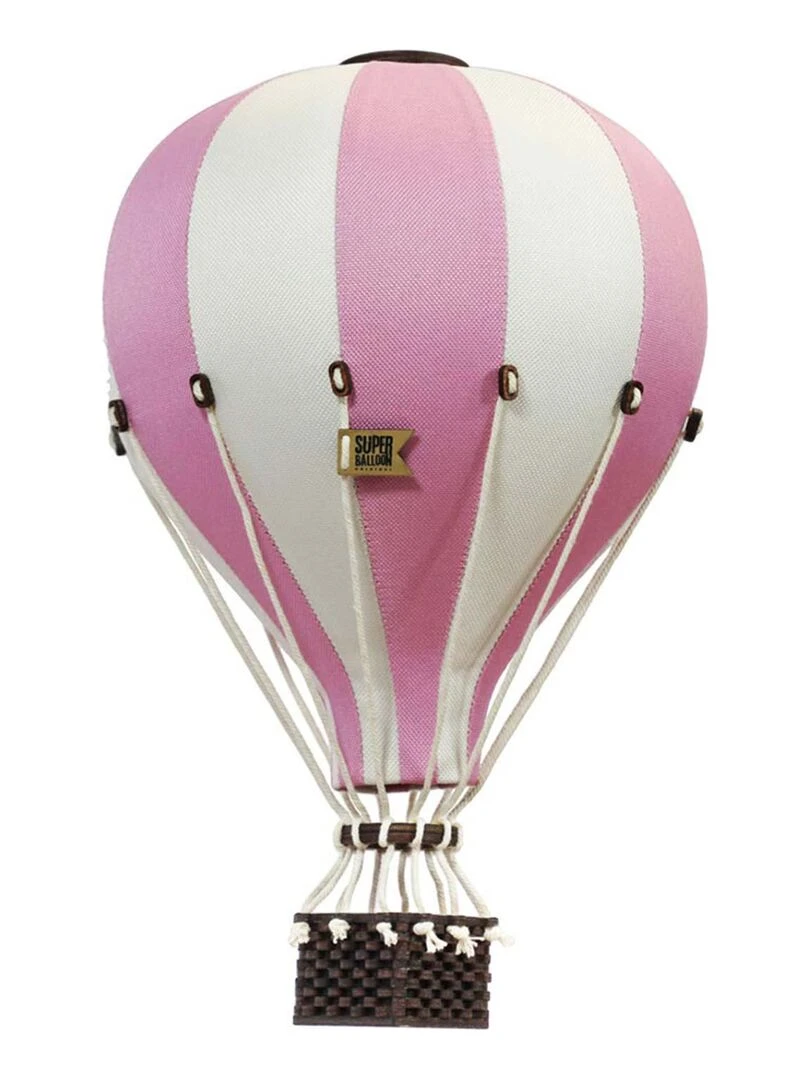 Montgolfière décorative Rose Rose