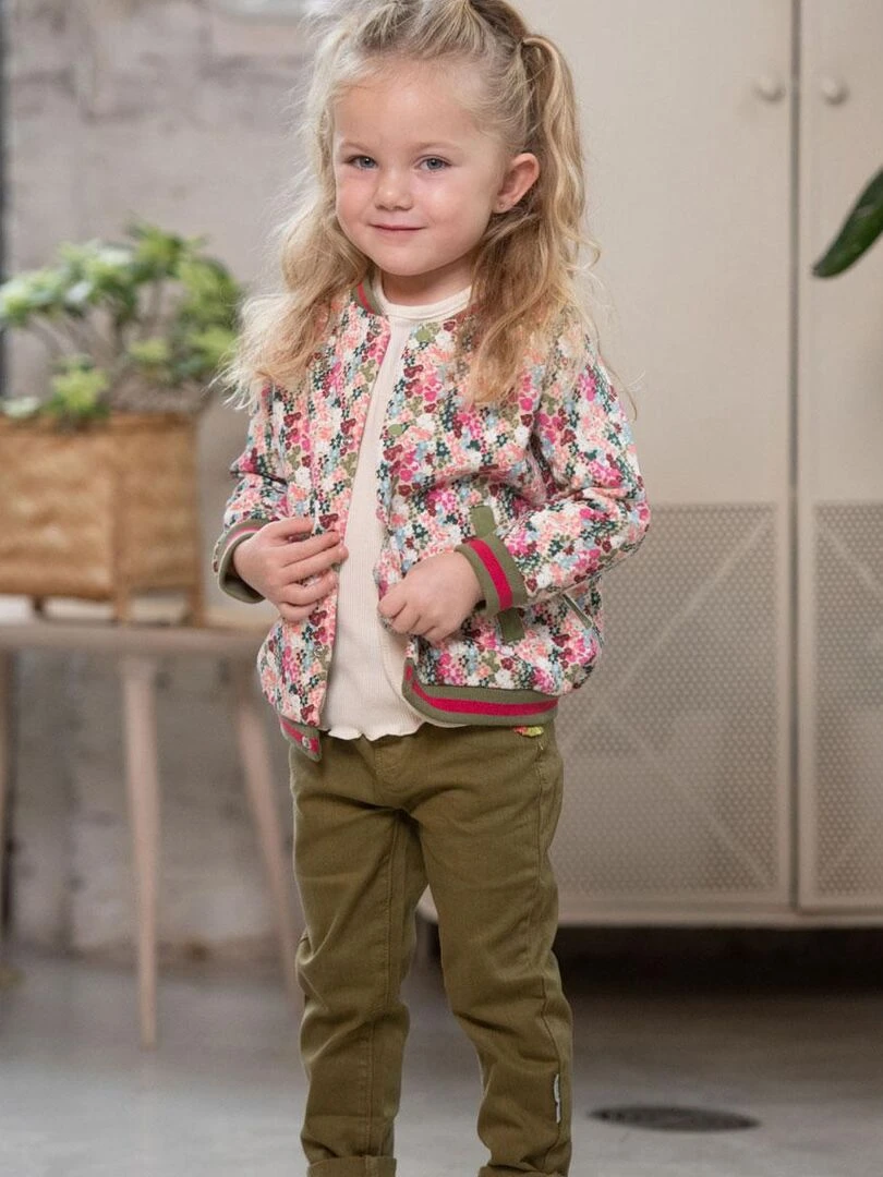 Pantalon fille Crocus   Vert