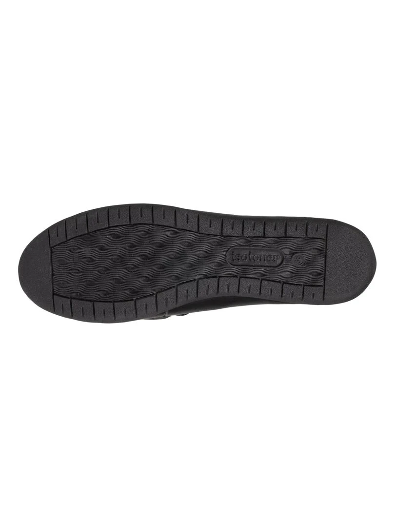 Mocassins Femme accessoire argenté   Noir