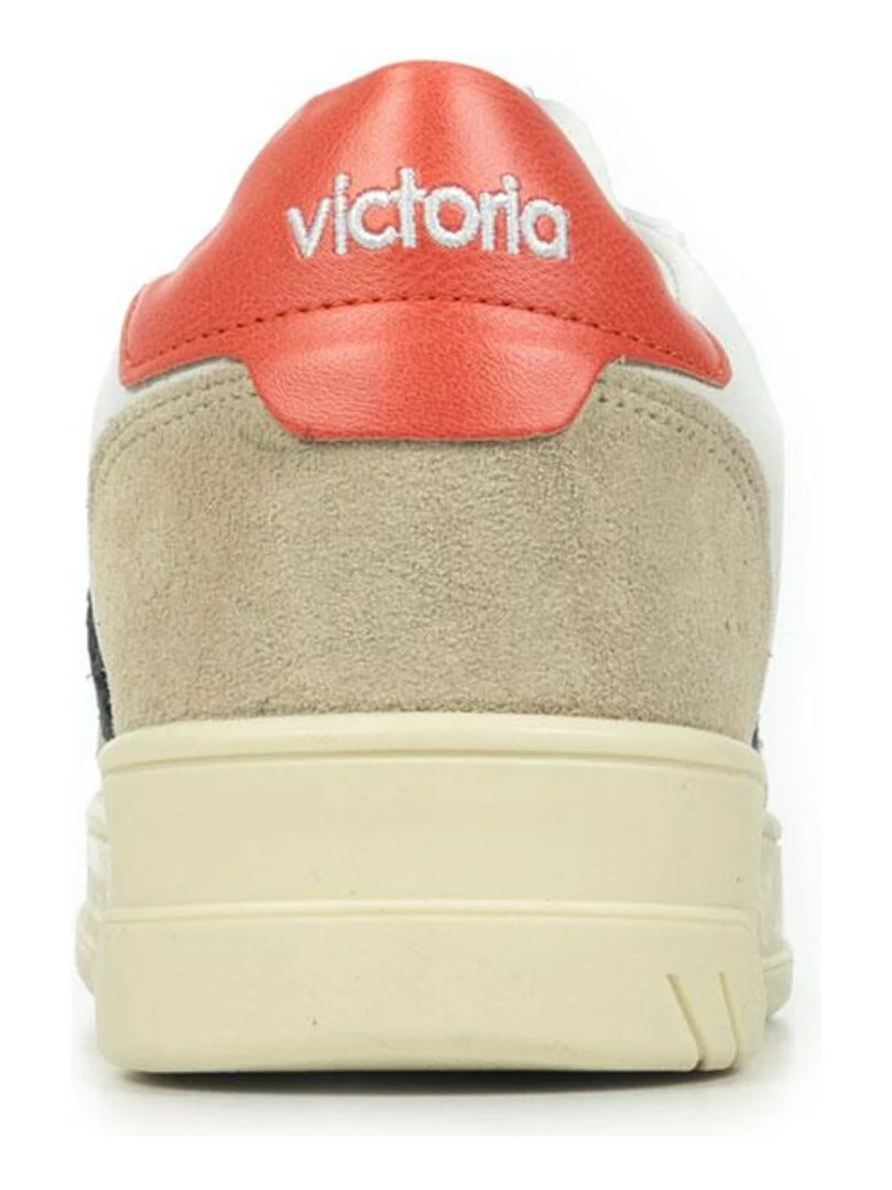 Baskets Victoria Seul Efecto Piel Serra   Blanc