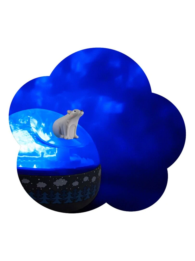 Projecteur musical voie lactée Ours dans la Forêt   Bleu