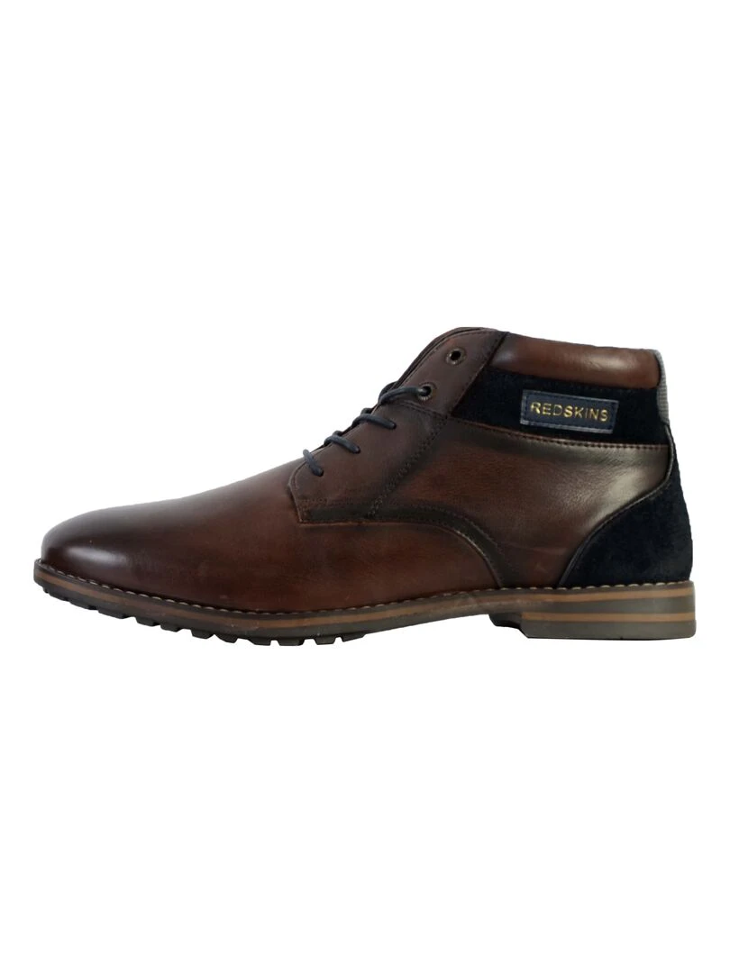 Bottine Cuir Redskins Elec Marron