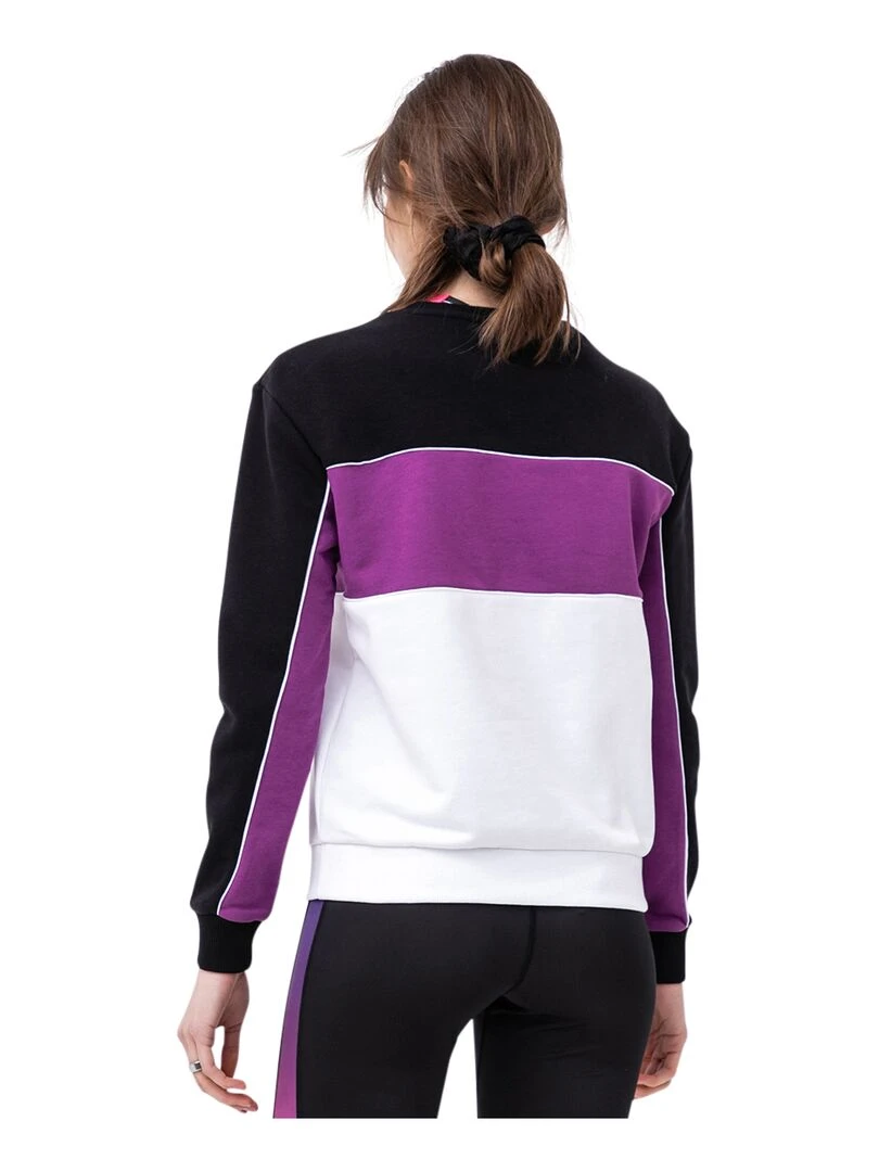 Sweatshirt 'Fila' 'Amina Blocked Crew Sweat' Blanc