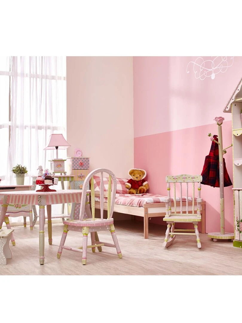 Lampe enfant Cracked Rose chevet bureau veilleuse chambre bébé fille   Rose