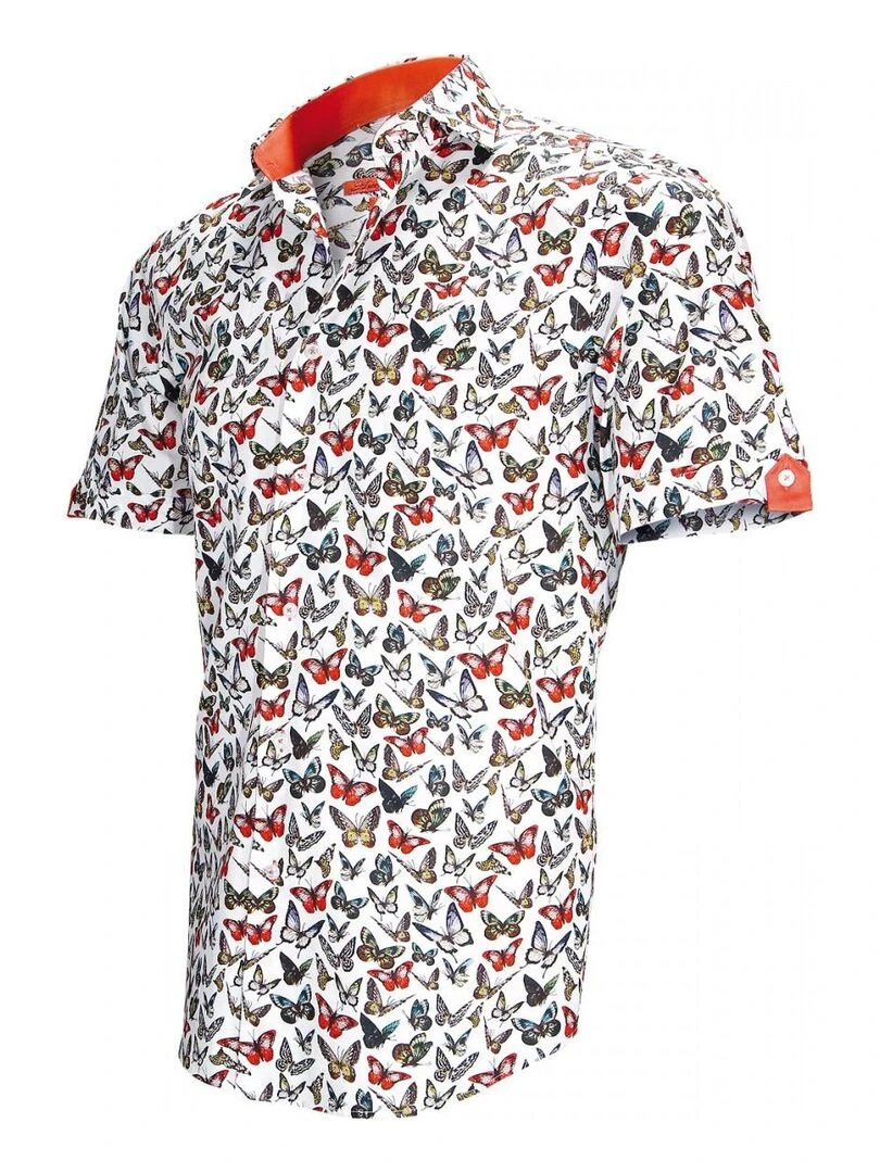 Chemisettes mode BUTTERFLY   Blanc