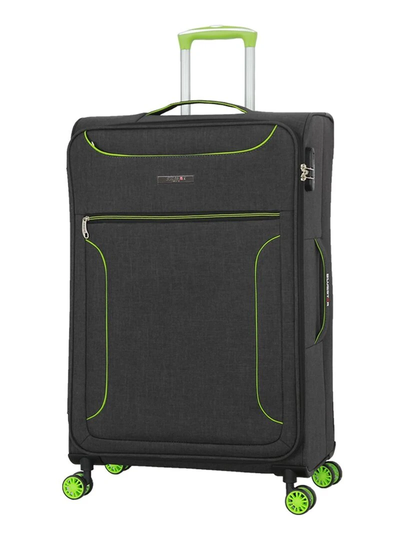 BLUESTAR VALISE GRAND FORMAT SOUPLE CONCORDE Vert