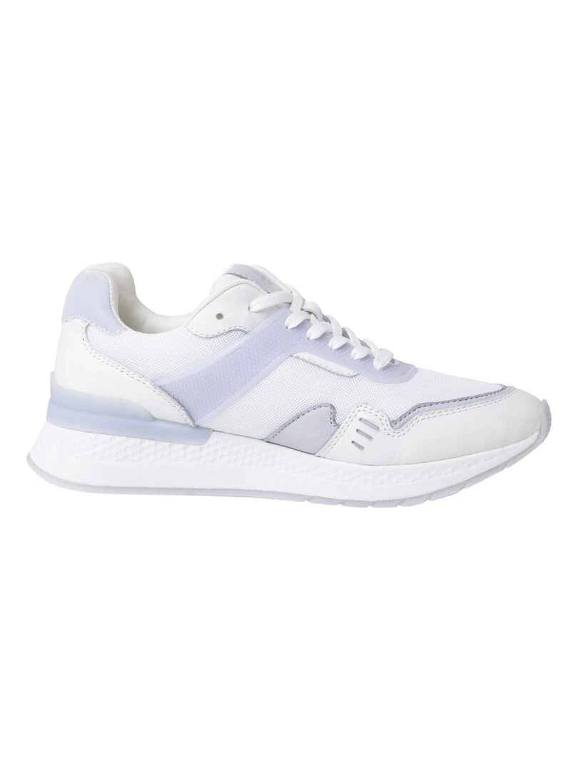 Basket Cuir Tamaris Blanc