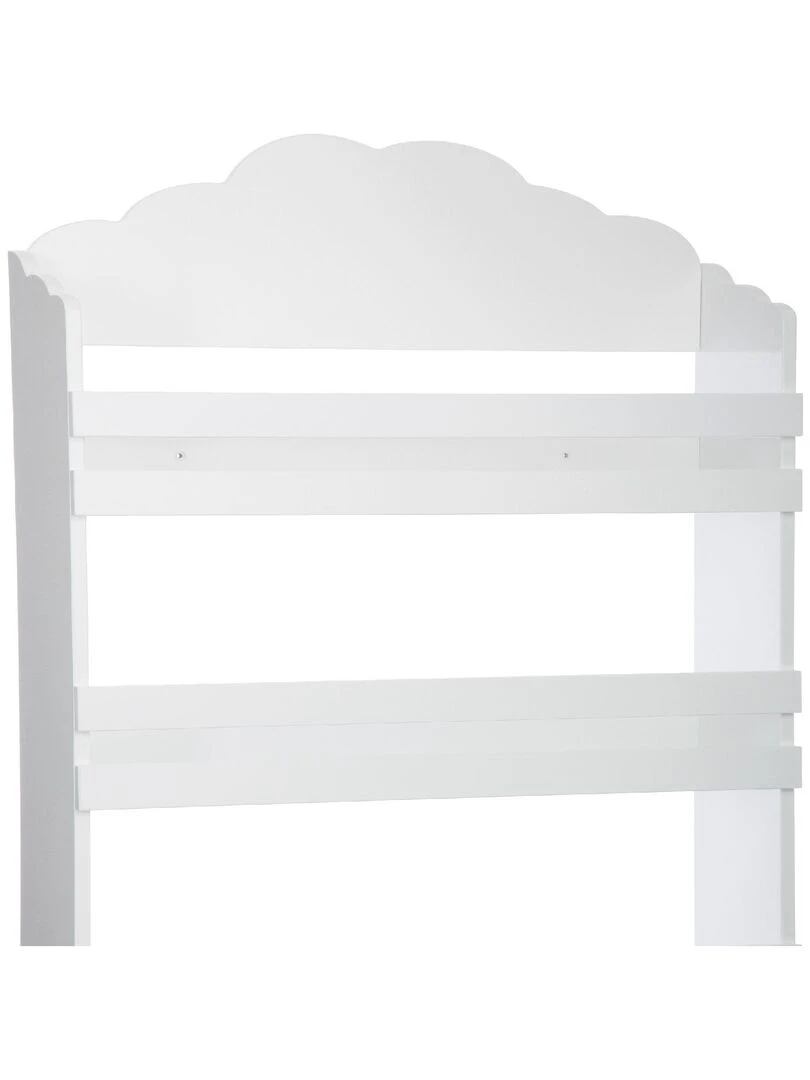 Bibliothèque enfant forme nuage Blanc