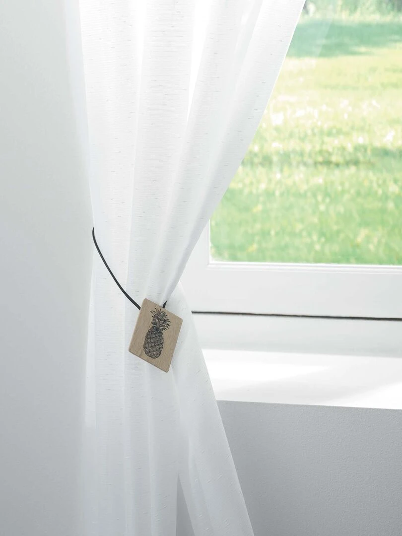1 Embrasse aimantee Guarani noir Beige