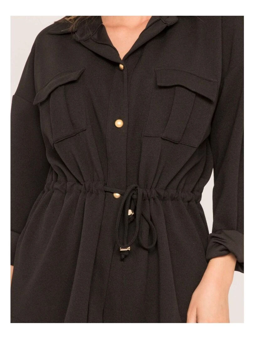 Surchemise saharienne ORANGER   Noir