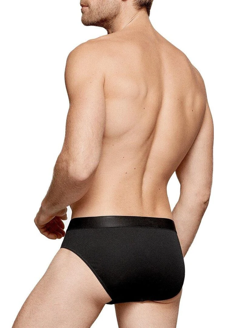 Slip coton Executive   Noir