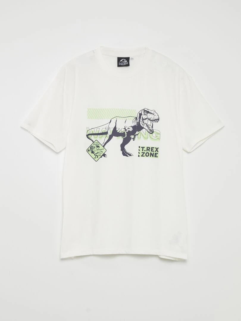 Ensemble pyjama 'Jurassic'   2 pièces   Beige