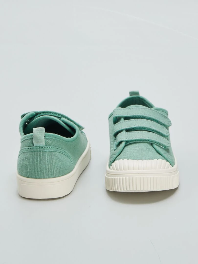 Baskets basses 3 scratchs   Bleu