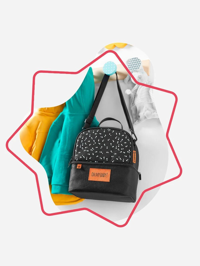 Sac isotherme 'Badabulle'   Noir