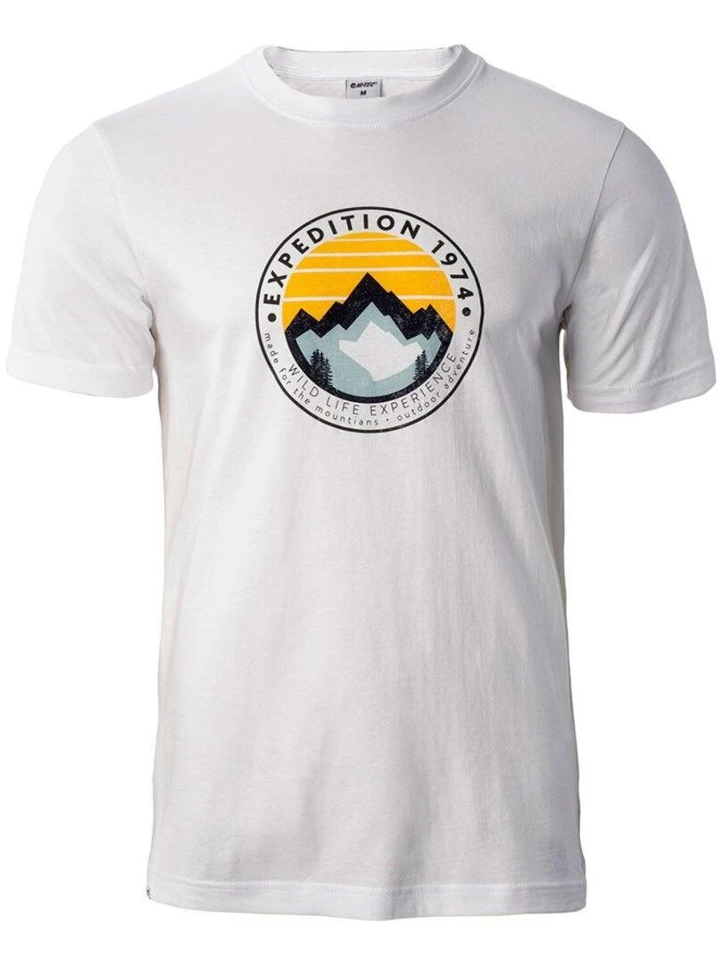 Hi Tec T shirt ZERGO Blanc