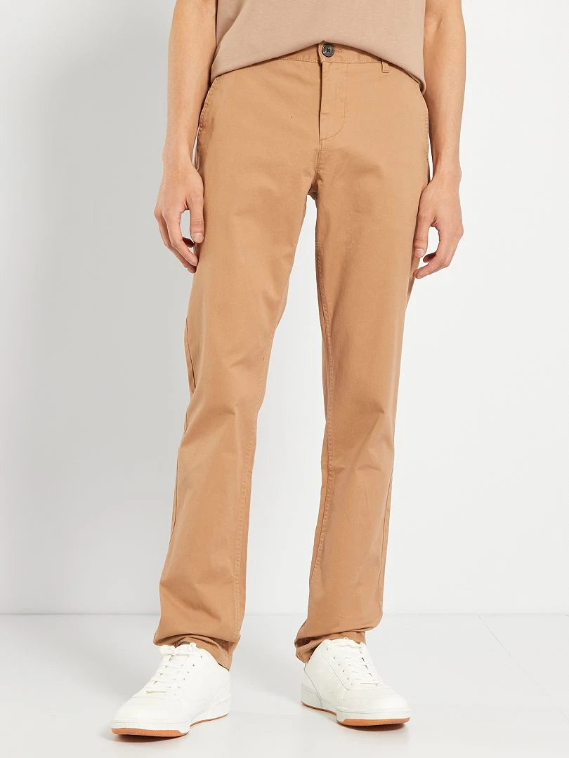 Chino slim L34 beige