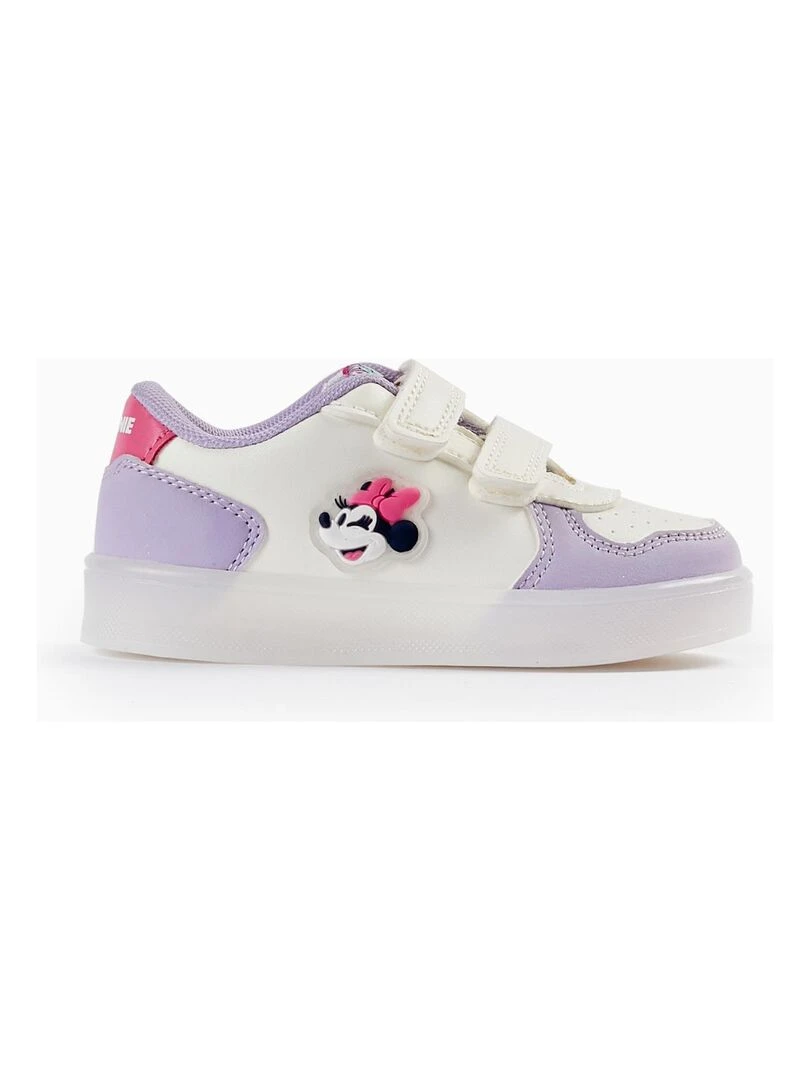 Baskets avec Lumières pour Bébé Fille 'Minnie' MINNIE Mauve