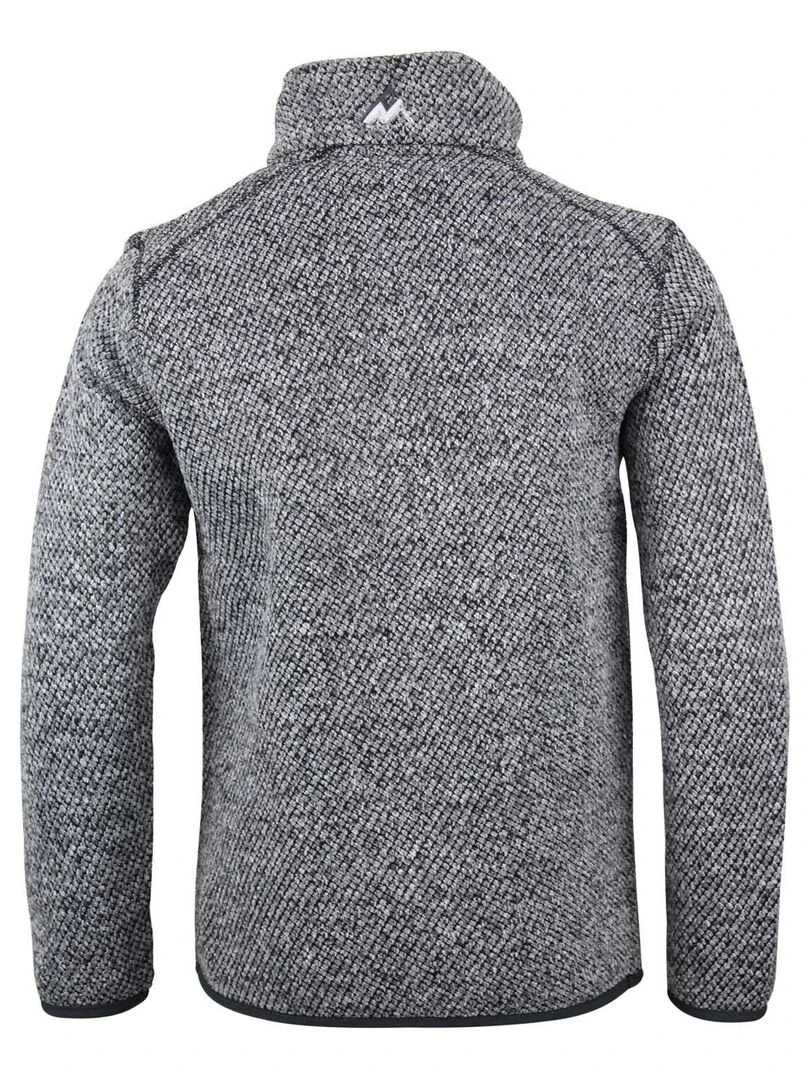 Blouson polaire unisexe ECAPINO PEAK MOUNTAIN Gris