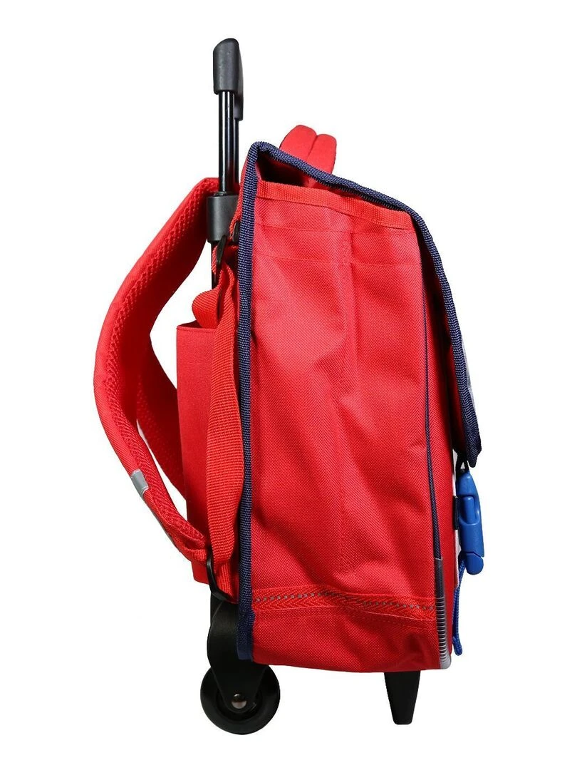 BAGTROTTER Cartable à roulettes 38 cm Ligue 1 Uber Eats Football Gris   Gris