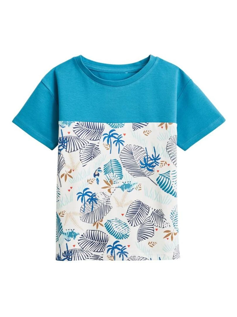 T shirt enfant Santorini Bleu