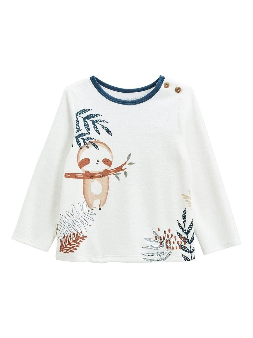 Pyjama bébé 2 pièces en velours Marceau Bleu