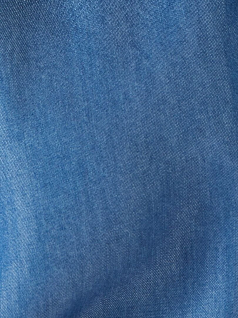 Robe fibres lyocell Tencel(TM)   Damart   Bleu
