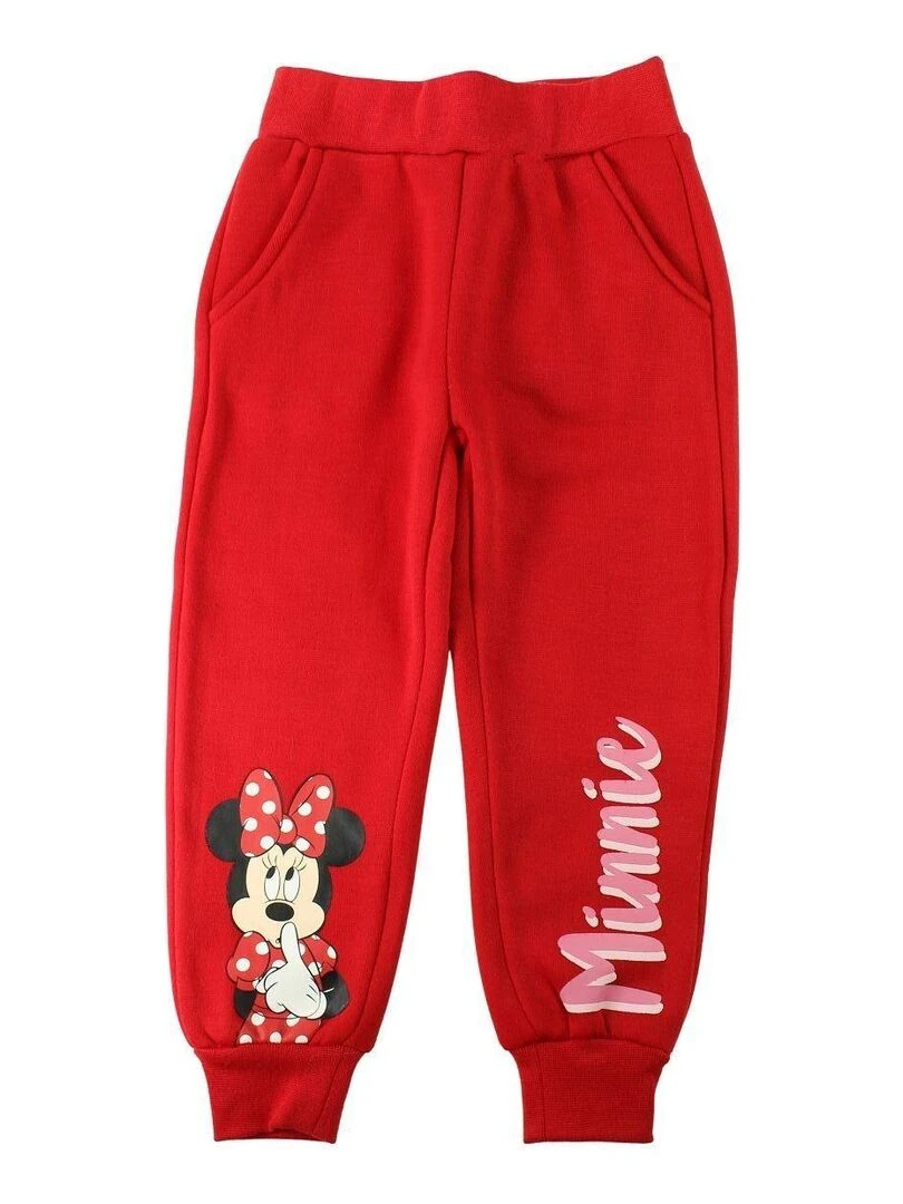 Disney   Ensemble ​​Veste pantalon fille Imprimé Minnie   Rouge