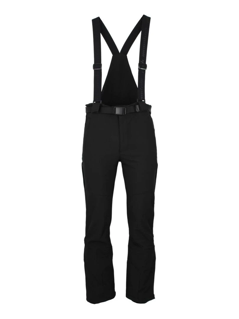 Pantalon de ski softshell homme CANDALO PEAK MOUNTAIN Noir Noir