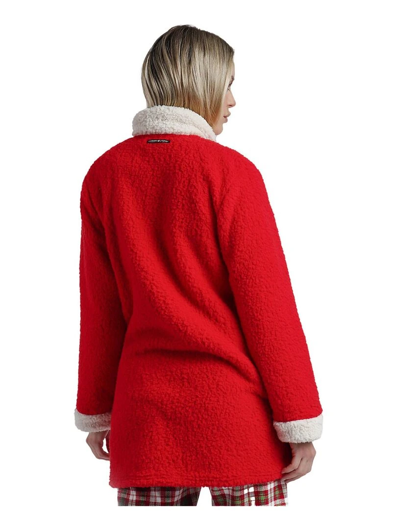 Veste d'intérieur Undone Santoro Rouge