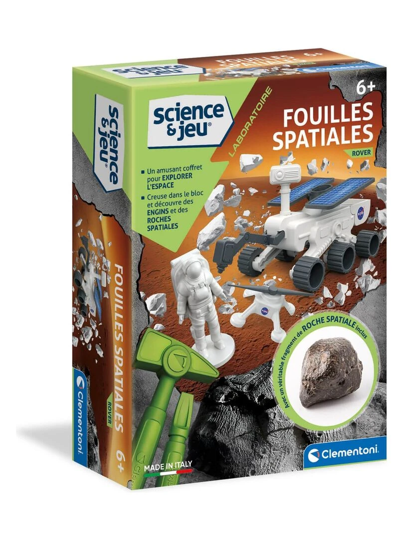 Kit science et jeu : Fouilles spatiales Rover N/A