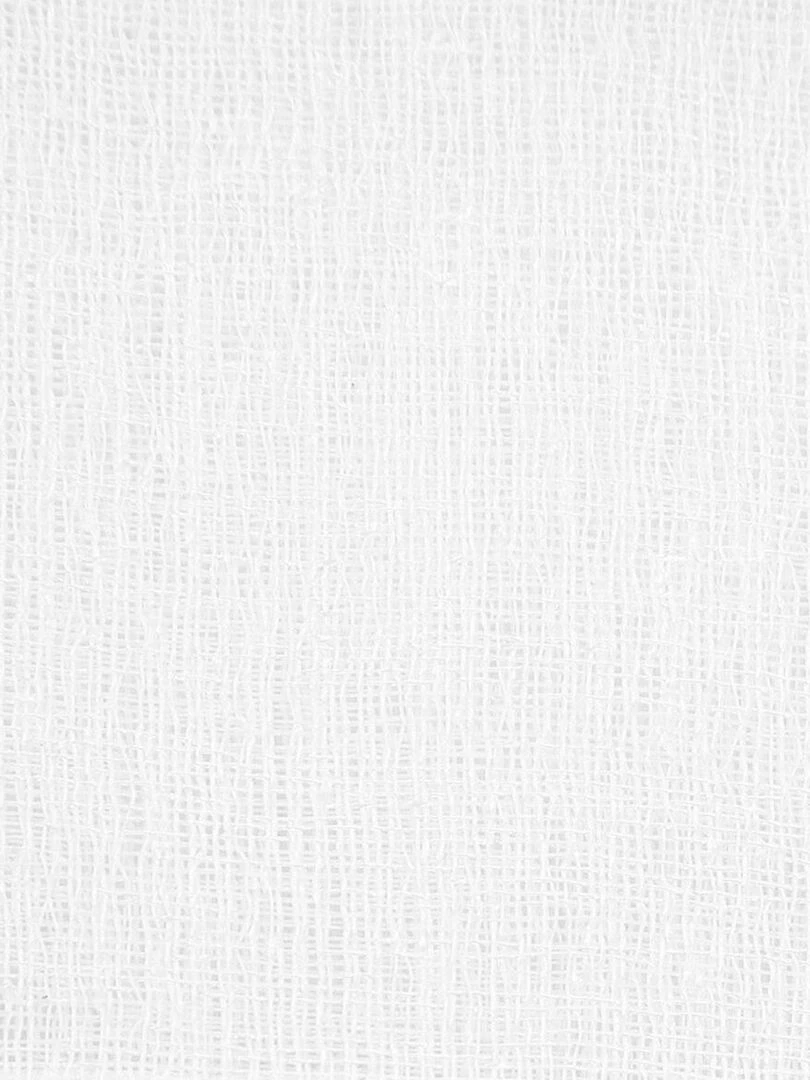 Voilage léger uni à oeillets   Blanc