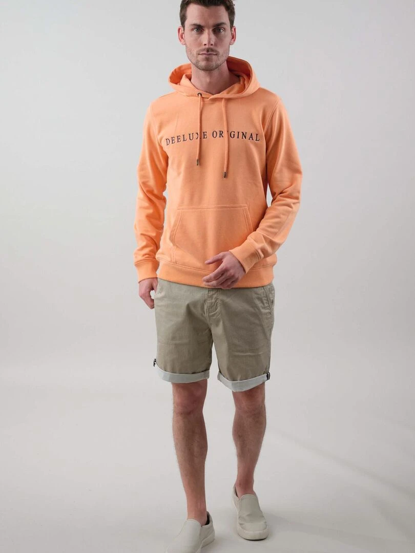 Sweat en jersey french terry pour homme 'Deeluxe' Abricot