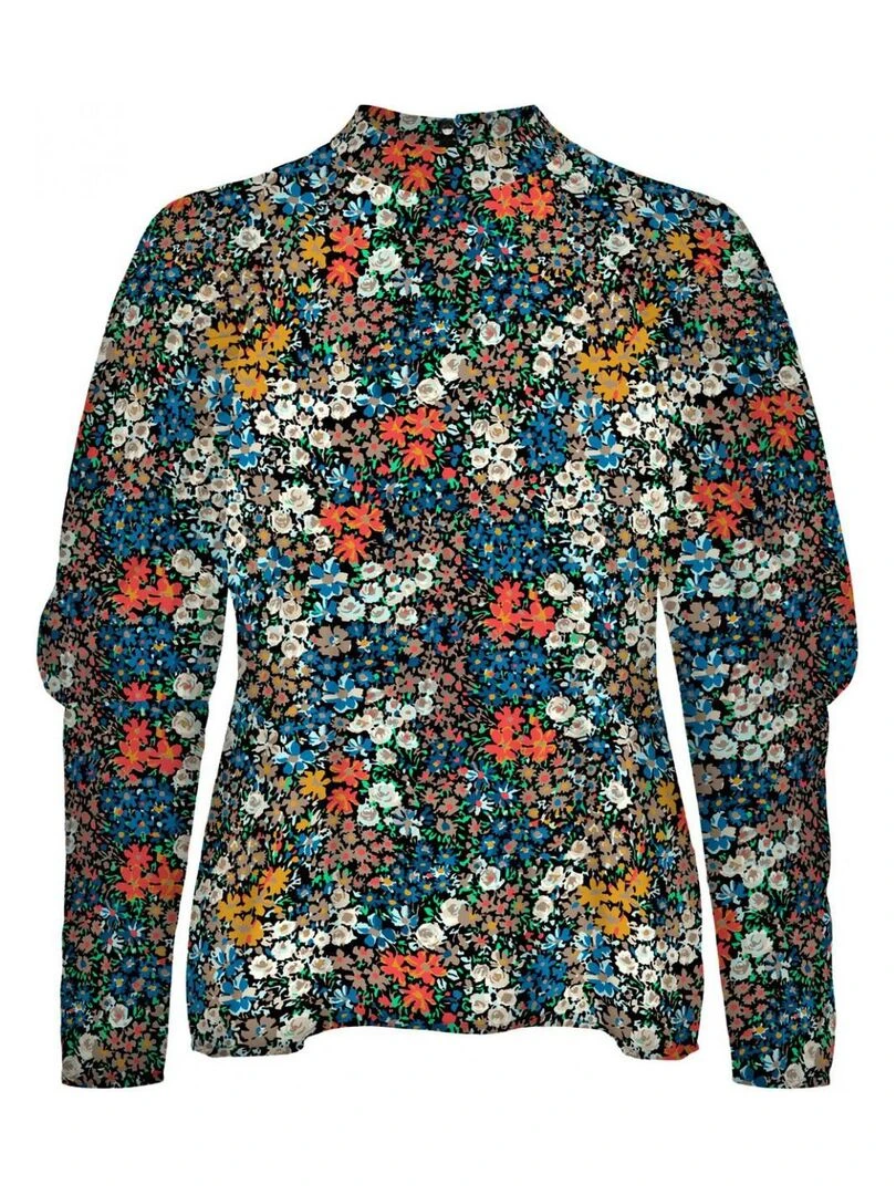 Top à motifs Vero Moda Bleu