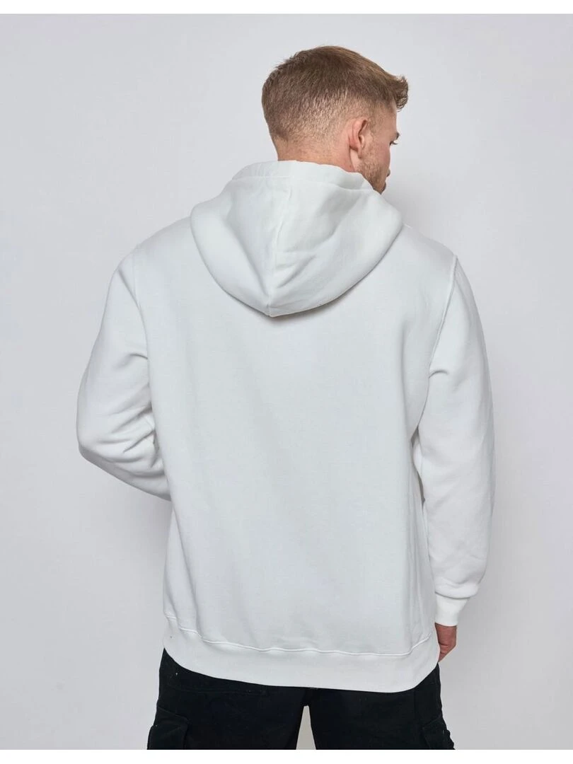 Sweat à capuche zippé Kebello   Blanc Blanc