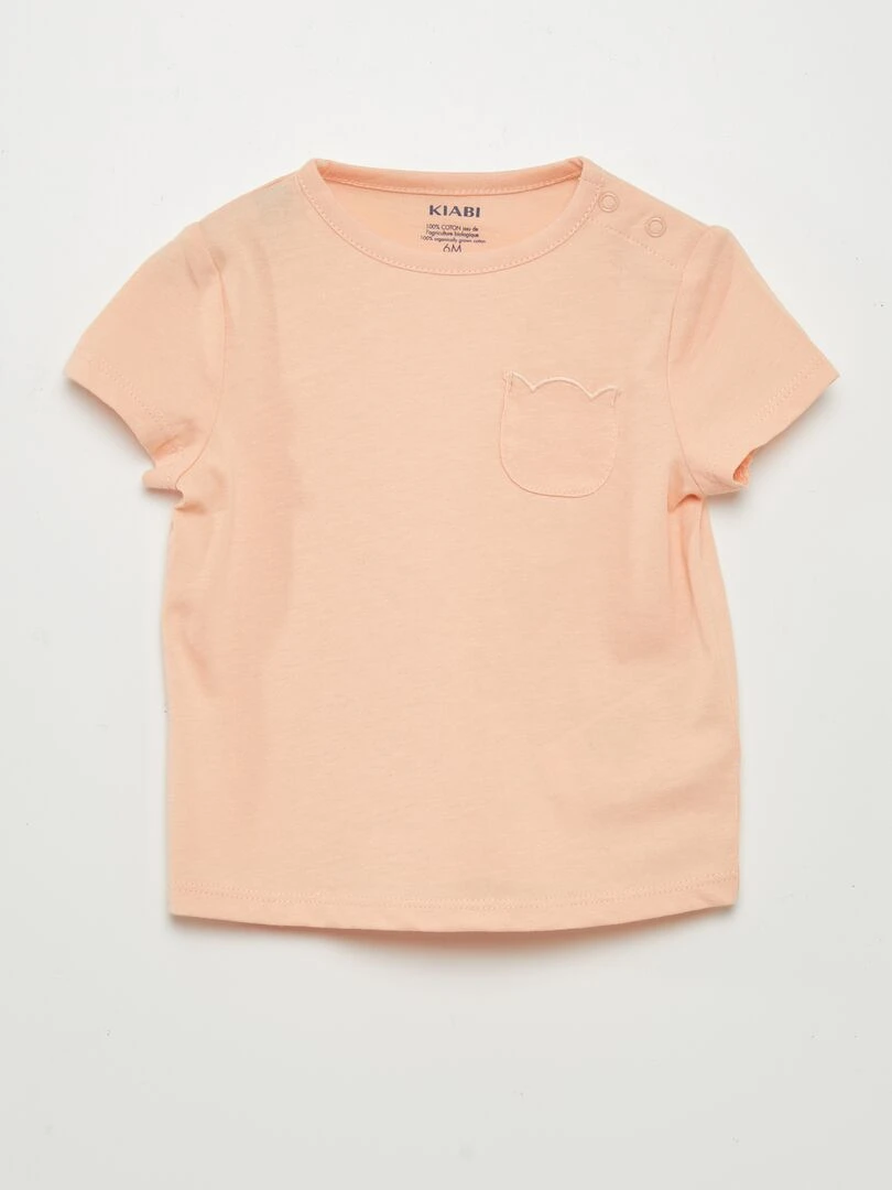 Lot de 2 t shirts simples   Lila